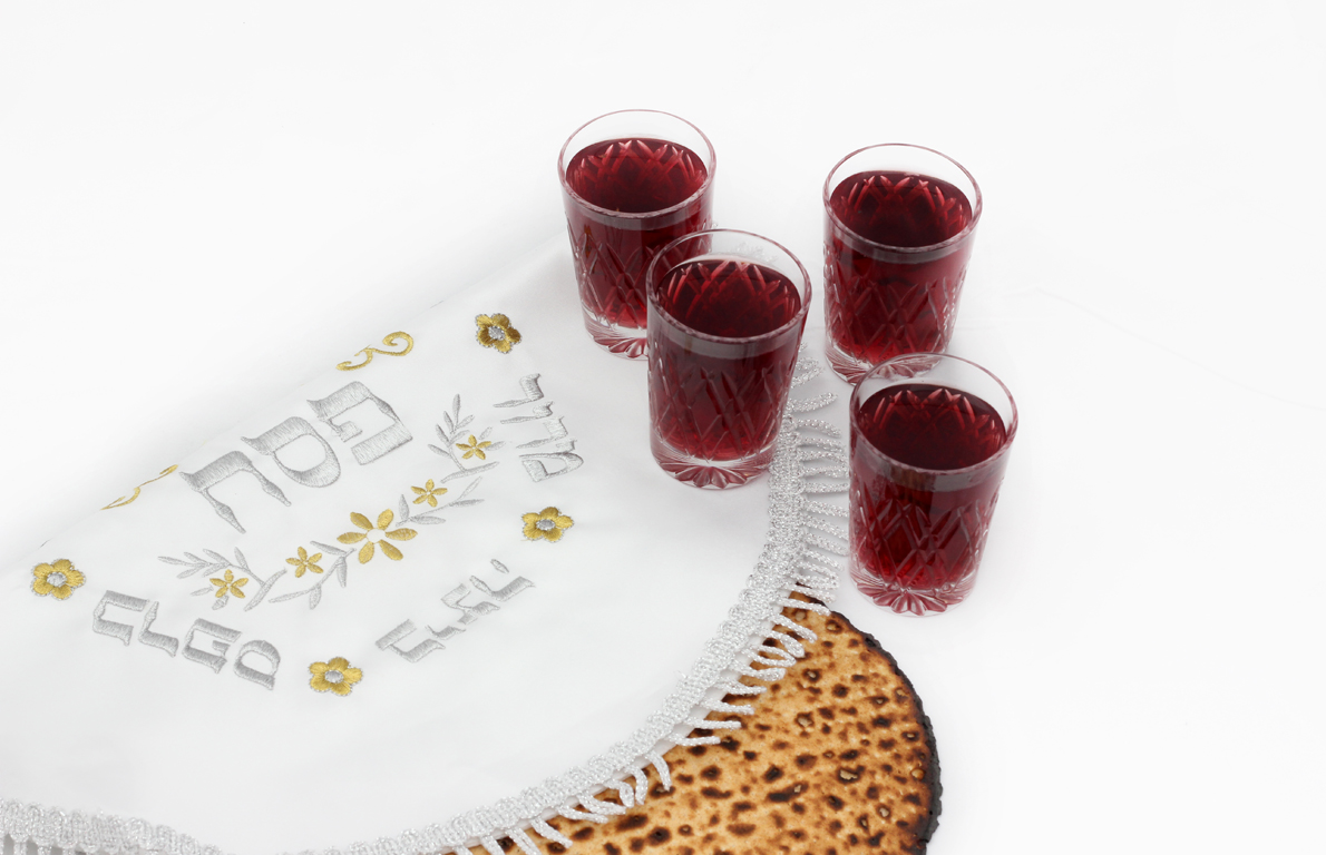 Four Cups of Wine from What Does That Passover Seder Symbolism Really